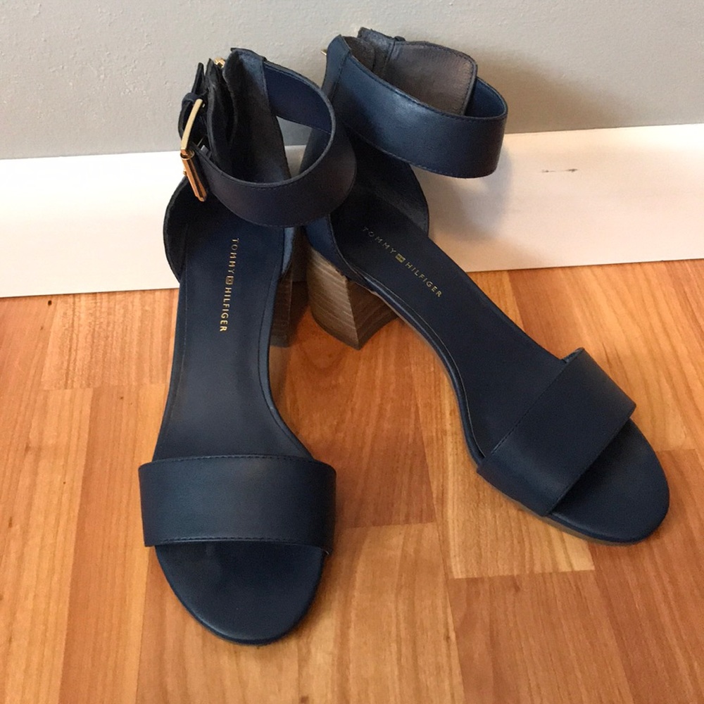 Navy Tommy Hilfiger Heels